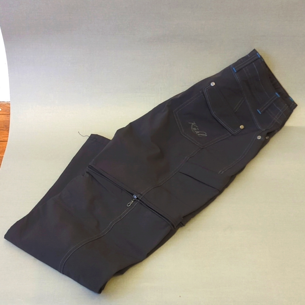 Ladies Dark Gray Kuhl Convertable Hiking Pants!